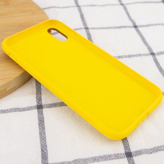 Кожаный чехол Xshield для Apple iPhone XR (6.1") Желтый / Yellow | Зображення 3