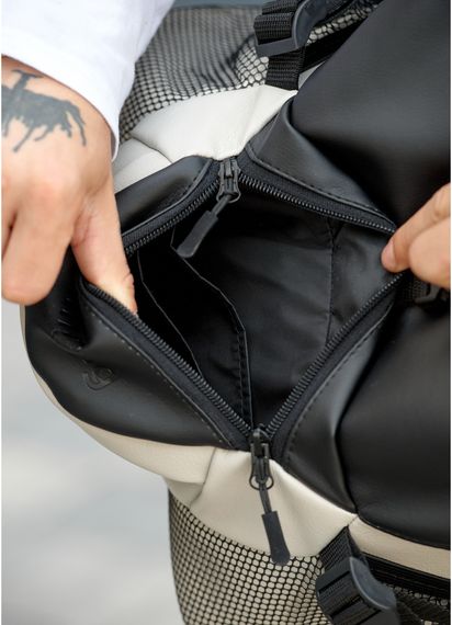 Чоловічий рюкзак Sambag RENEDOUBLE чорно-сірий 37 х 31 х 14 см (27151130rm) | Зображення 3