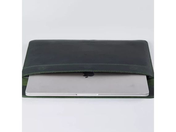 Чохол для ноутбука вінтажний Incarne Klouz MacBook Air 13" 2018-2025 klouz-green-vintage-air-13 зелений | Зображення 2