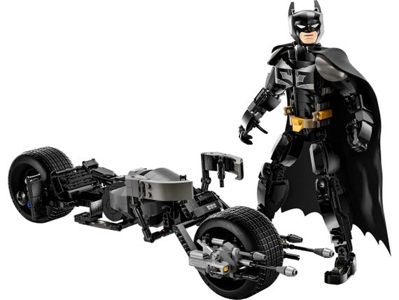Конструктор LEGO Batman Фігурка Бетмена для складання і бетцикл (76273) | Зображення 4
