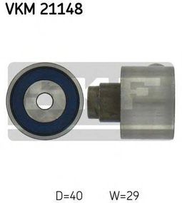 Ведучий ролик, зубчастий ремінь (Вир-во SKF) SKF VKM21148 на VW PASSAT (362)