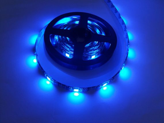 Лента светодиодная RGB 5050 2м с пультом для подсветки телевизора, монитора, мебели от USB | Зображення 6