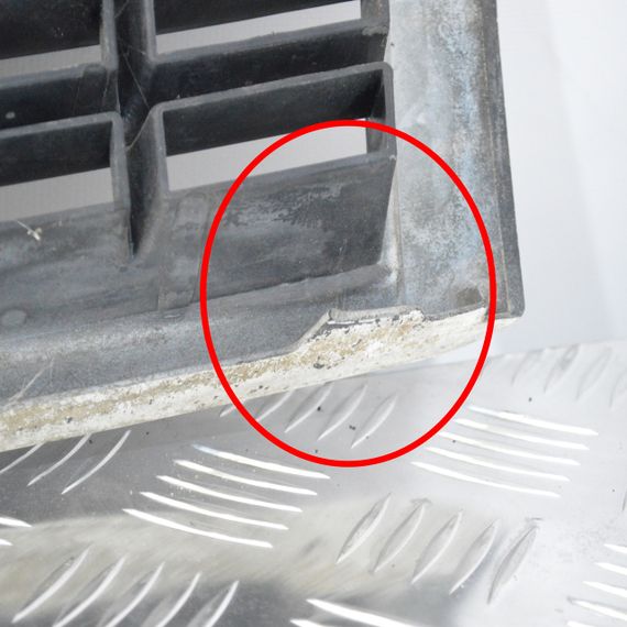 Решітка радіатора Fiat Doblo I 2005-2010 рестайлінг Решітка переднього бампера Фіат Добло 1 | Зображення 5