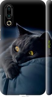 Чохол на Meizu 16S Димчастий кіт "825m-1701-2448"