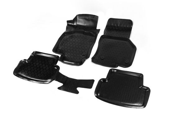 Резиновые коврики (4 шт, Niken 3D) для Volkswagen Golf 7 | Зображення 1