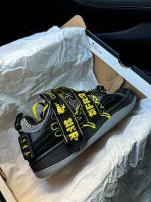 Кроссовки kappa fatty Black Yellow , Вьетнам kp001 40 25.5
