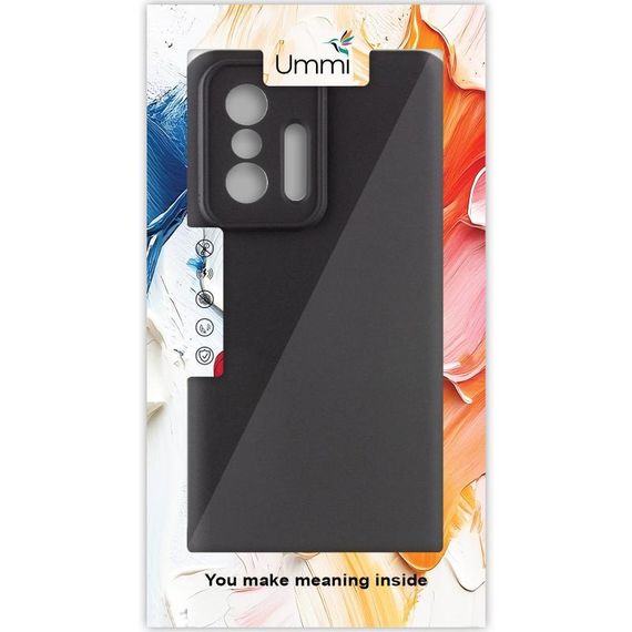 Чохол Silicone Cover Ummi Lakshmi Full Camera (AA) для Xiaomi 11T / 11T Pro Чорний / Black | Зображення 2