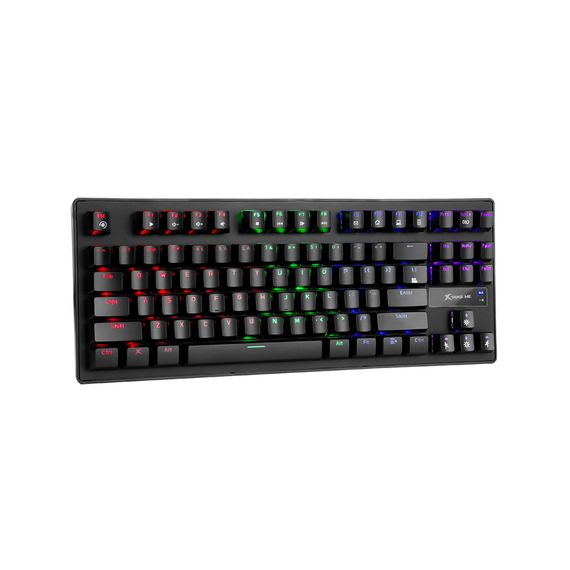 Клавіатура Xtrike ME GK-979 5 colors-LED Mechanical Red Switch USB Black (GK-979) | Зображення 1