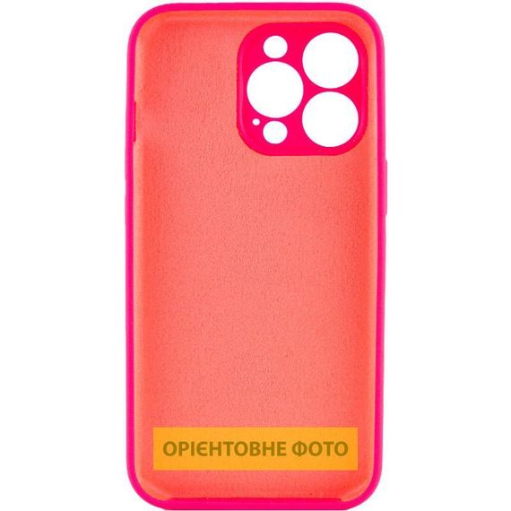Чохол Silicone Case Full Camera Protective (AA) NO LOGO для Apple iPhone 17 Air (6.5") Рожевий / Barbie pink | Зображення 1