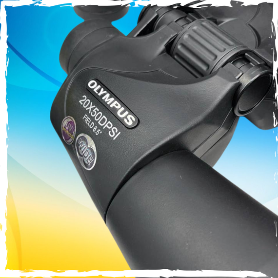 Профессиональный мощный бинокль Olympus 20x50. Армейский. Тактический бинокль | Зображення 1