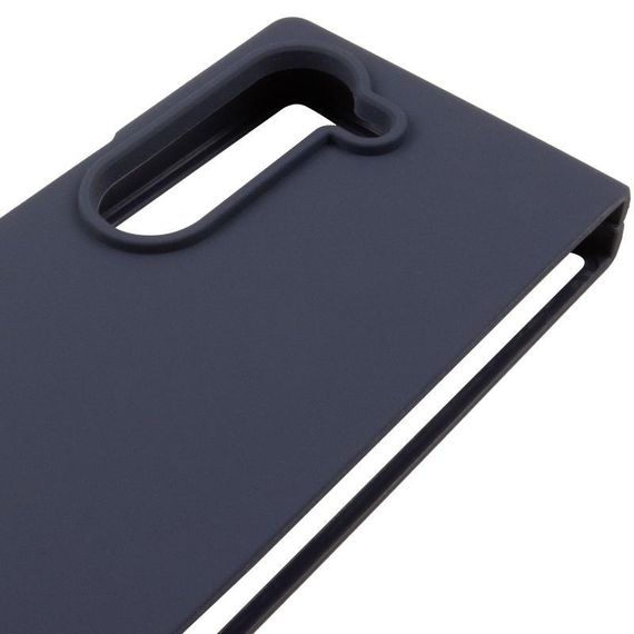 Чохол Foldables Silicone Cover Lakshmi (AAA) для Samsung Galaxy Z Fold6 Білий / White Темно-синій / Midnight blue | Зображення 3