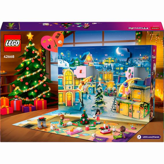 Новорічний адвент календар 2025 ЛЕГО Друзі Оригінал LEGO Friends Advent Calendar 2025 | Зображення 2