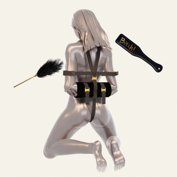 Бандажний набір UPKO Simplified Takate Kote Set для фіксації, чорний sexstyle | Зображення 7