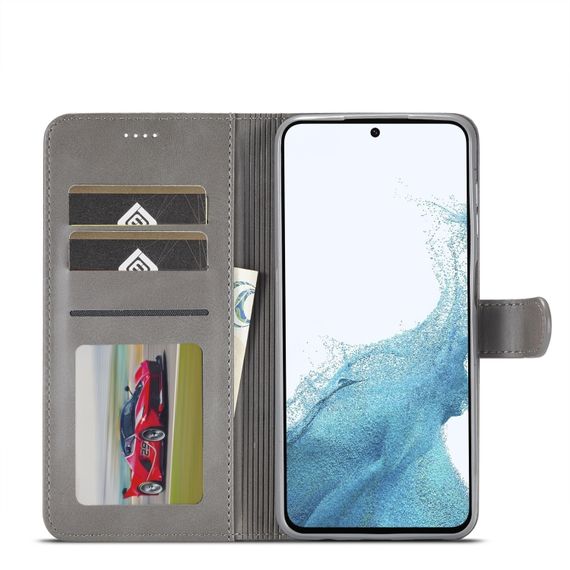 Чохол книжка iMeeke для Samsung Galaxy A54 колір Сірий | Зображення 3