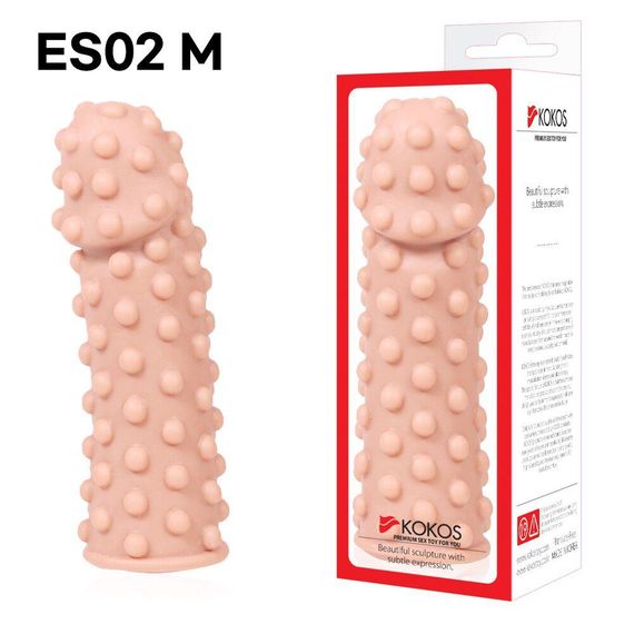 Насадка на член Kokos Extreme Sleeve ES.02 розмір M Sex Aura | Зображення 4