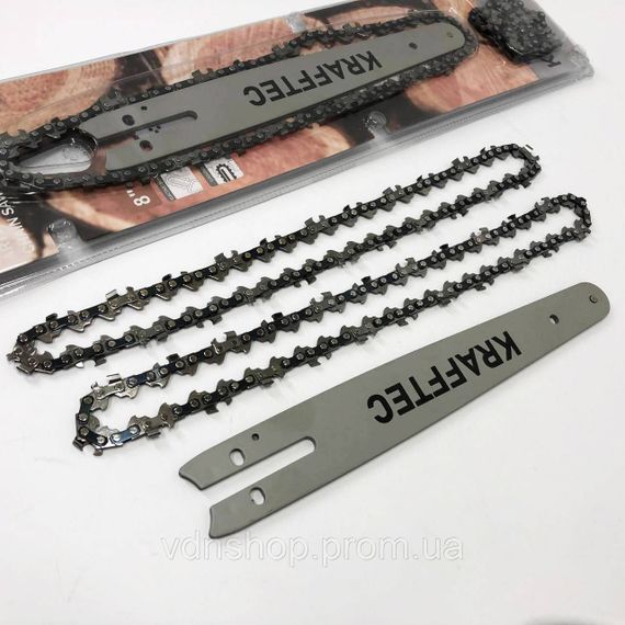 Шина для ланцюгових сучкорізів, Ланцюг для електропил, Комплект шини ланцюг, Шина ланцюгова LV-55 | Зображення 9