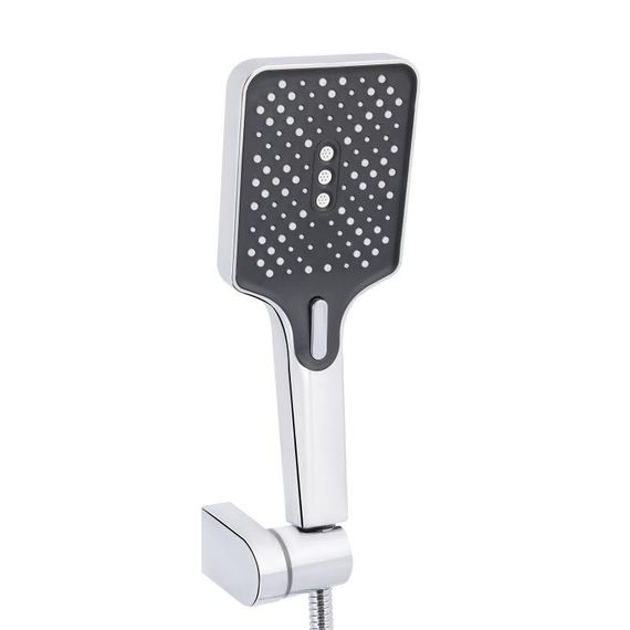 Смеситель для ванны Qtap Swan Cascada с поворотным изливом (с душевым гарнитуром) QTSWA260CRM45565 Chrome | Зображення 4