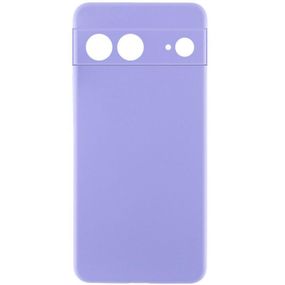 Чохол Silicone Cover Ummi Lakshmi Full Camera (AA) для Google Pixel 7 Бузковий / Dasheen