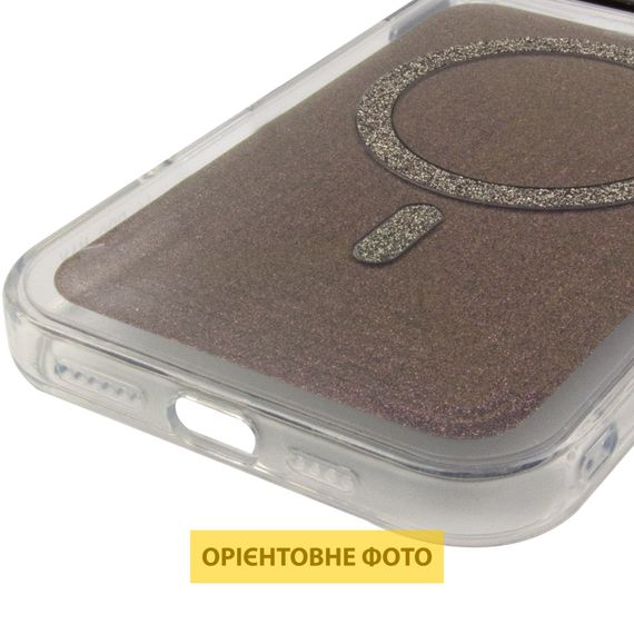 Чохол TPU+PC Jewel Sparkle with Magnetic Fit для Apple iPhone 17 (6.3") Violet Shimmer | Зображення 4