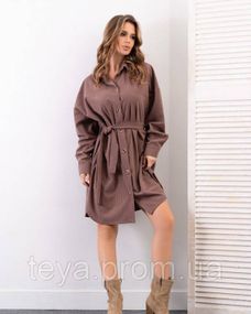 Платье для женщин цвет коричневый размер L/XL FI_009103