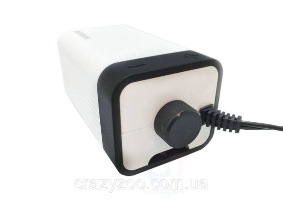 Компресор для акваріума SunSun CT-402 регульований двоканальний 4 Вт 2х2.8 л/хв до 330 л | Зображення 3