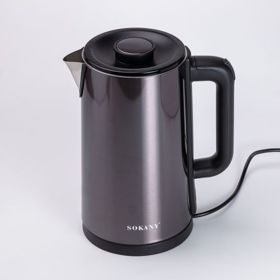 Электрочайник Sokany SK-09018 3 литра Серый | Зображення 3