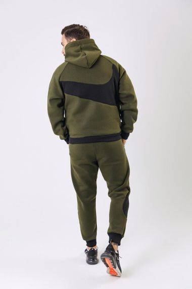 Чоловічий спортивний костюм Nike хакі | Зображення 1