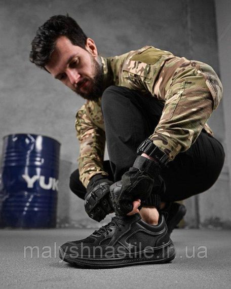 Городские тактические кроссовки STALKER черные  ДЛ6415 | Зображення 4