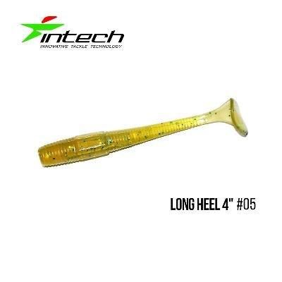 Силиконовая приманка, Съедобный силикон Intech Интеч Long Heel 4"6 шт #05