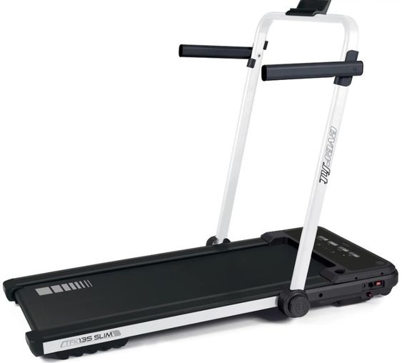 Бігова доріжка Everfit Treadmill TFK 135 Slim Pearl White (TFK-135-SLIM-W) | Зображення 1