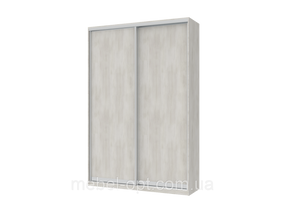 Шкаф купе Сити Лайт Doros Белое дерево 2 ДСП 150х45х225 (42002017)