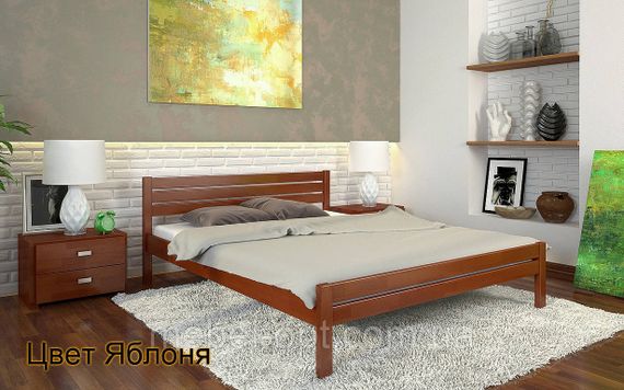 Дерев'яне ліжко Роял 90х190 см Arbor Drev двоспальне, 180х190 | Зображення 2