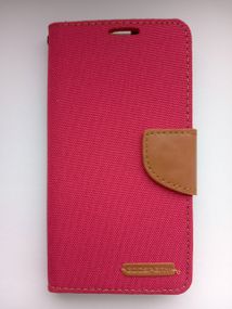 Чохол-книжка Goospery з тканини для Lenovo A6020 Red