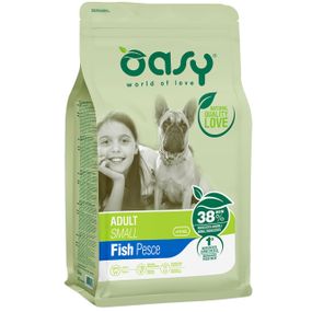 Корм OASY LIFESTAGE Dog Adult Small сухой с рыбой для собак мелких пород 3 кг