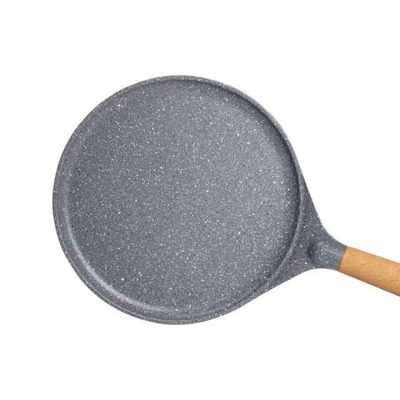 Алюминиевая блинная сковорода с мраморным антипригарным покрытием Ø 28 см, толстое дно MGC серый HP-4-430G | Зображення 3