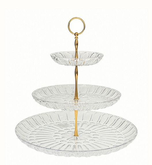 Этажерка 3 яруса из поликарбоната Imperator 14,5×25×35×34 см
