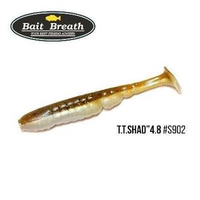 Силіконова приманка, Їстівний силікон Bait Breath T.T.Shad 4,8" (5 шт.) (902 BYS AYU)