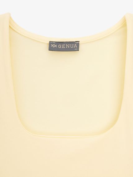 Майка однотонна жіноча GENUA G01119-0018 L Жовтий shop (2000999572173) | Зображення 1