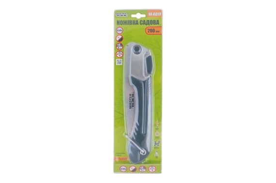 Ножовка садовая Mastertool - 440 мм x 9T x 1" x 3D складная (14-6019) | Зображення 1