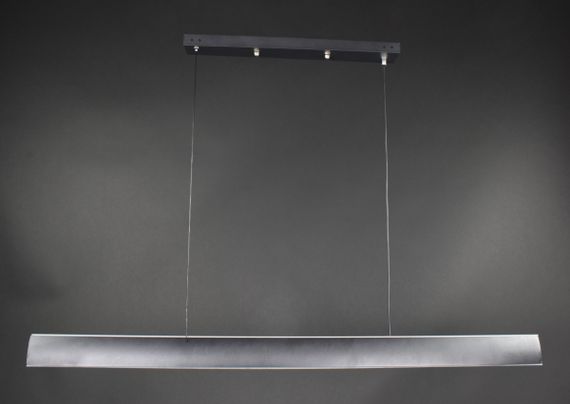 Люстра світлодіодна підвісна LED світильник для квартири на стелю лед 27346 Чорний 15-120х6х100 см. | Зображення 6