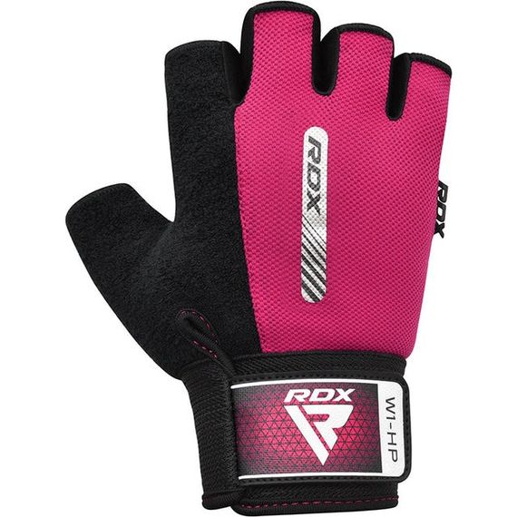 Перчатки для фитнеса RDX W1 Half Pink S | Зображення 1
