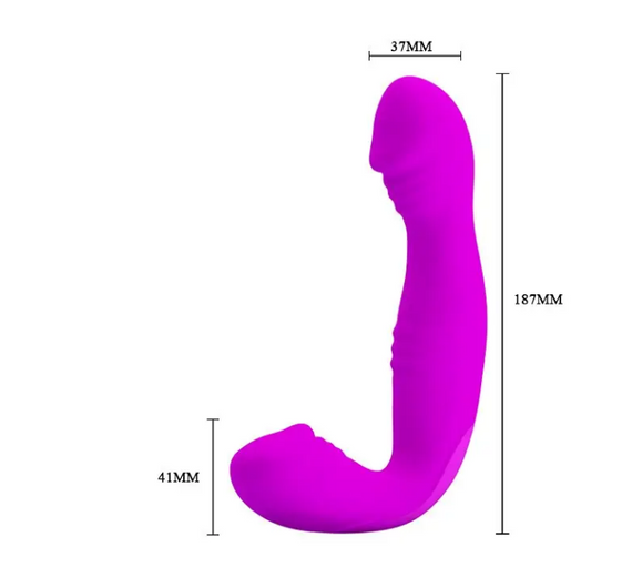 Безременной вибрострапон "ANGELO PURPLE" sexstyle | Зображення 4