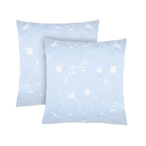 Набір наволочок Home Line 64705 Україна 70x94  Бавовна Білий, Блакитний