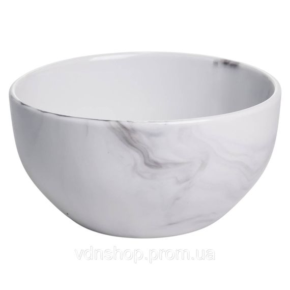 Столовий набір посуду тарілок і чашок 24 предметів на 6 персон Marmor порцеляновий MD-24-2G | Зображення 2