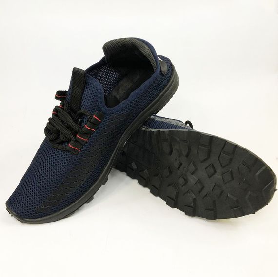 Спортивні кросівки чоловічі літні 44 розмір. Літні кросівки сітка чоловічі. Модель 32591. XL-190 Колір: синій | Зображення 5