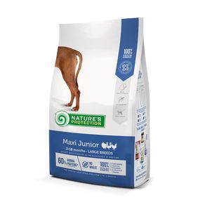 Корм Nature's Protection Maxi Junior Large Breeds сухой корм для щенков больших пород 12 кг