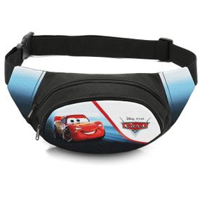 Сумка-бананка дитяча з принтом Тачки Блискавка МакКвін поясна сумка для хлопчика (4564)