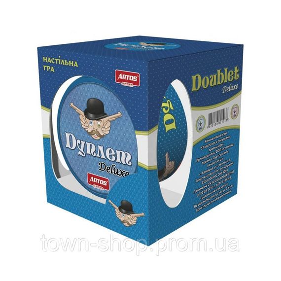 Настольная игра "Дуплет Deluxe" 1038 в металлической коробке