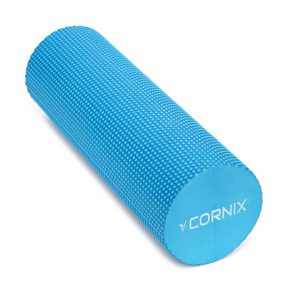 Масажний ролик Cornix EVA+ 45 x 15 см (валик, ролер) XR-0306 Blue | Зображення 4