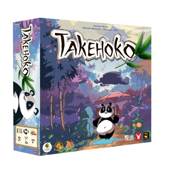 Настільна гра Такеноко. Ювілейне видання (Takenoko) (українське видання)